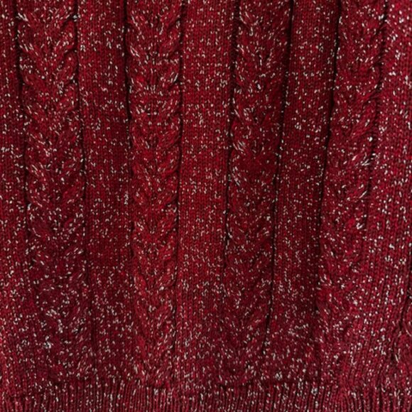 Athleta Crossroad Crewneck Metallic Knit Sweater - Picture 6 of 8